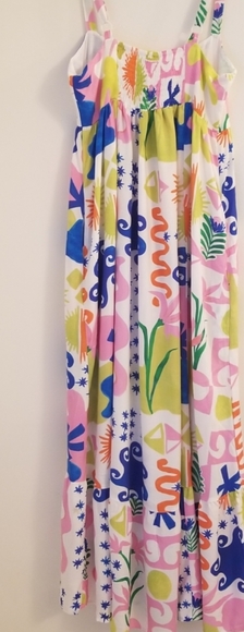 Abstract Spring Dress - Picture 2 of 10